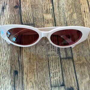 Raen tongue Luxury Wig Collection Sunglasses in Nude with Case! Sold out!